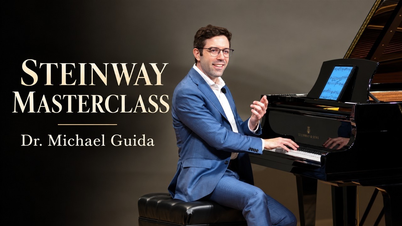A Masterclass at Steinway & Sons Scottsdale with Dr. Michael Guida